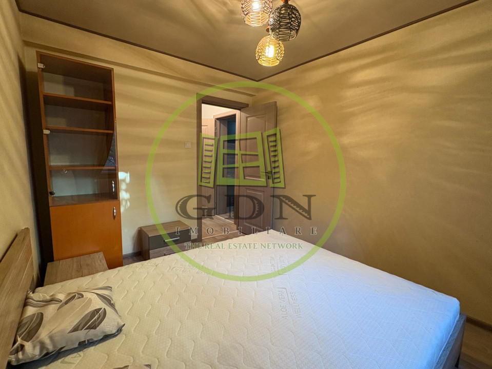 Apartament doua camere semidecomandat, etajul 1, Brazda zona Liceul CFR
