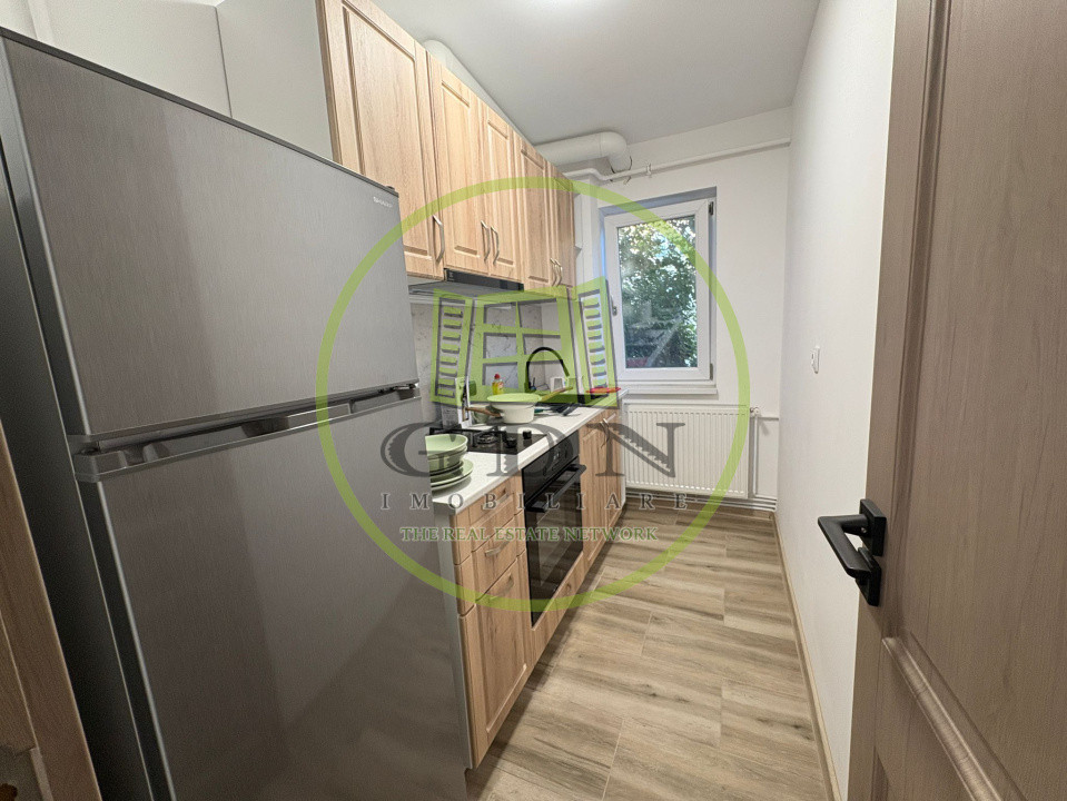 Apartament doua camere semidecomandat, etajul 1, Brazda zona Liceul CFR