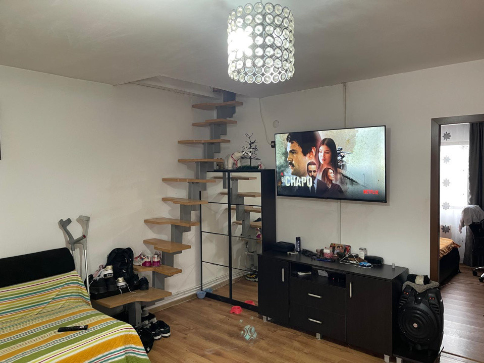 Casa parter cu 3 camere și spațiu mansardabil în pod în cartierul Brestei
