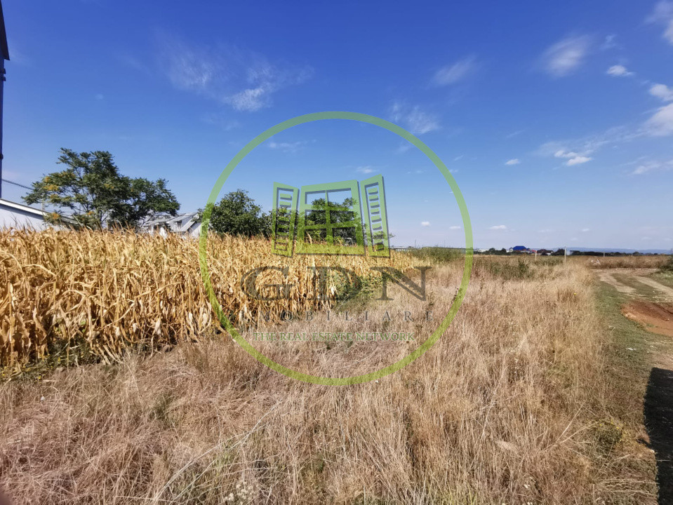 Teren intravilan de vanzare in Osorhei, 5.840 mp, cu front 3 fronturi stradale.