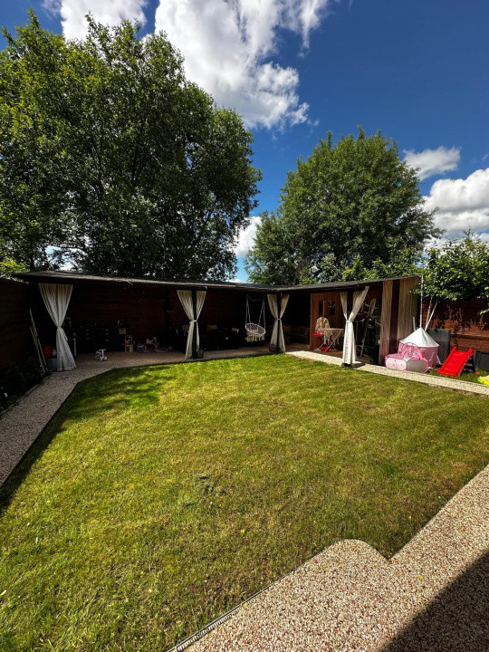 Casa P+E, curte, supraveghere video