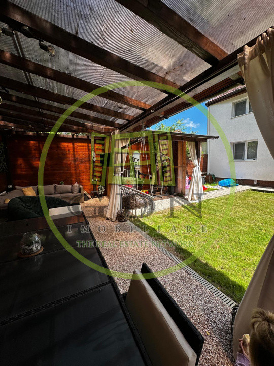 Casa P+E, curte, supraveghere video