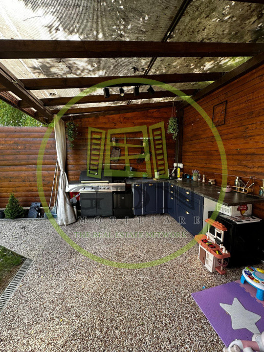 Casa P+E, curte, supraveghere video