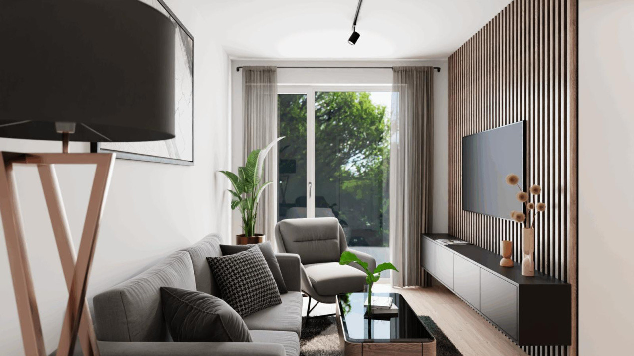 Oportunitate! Apart. cu 2 camere, 45 mp., Apahida, 66900 EUR