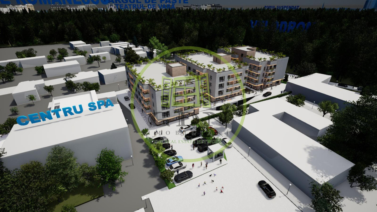 Apartament 2 camere , open-spce, 54.35mp, 1 Mai, Parc Nicolae Romanescu 