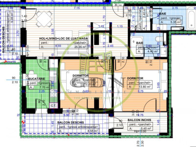 Apartament 3 camere, decomandat, 67.05mp, 1 Mai, zona Parc Nicolae Romanescu