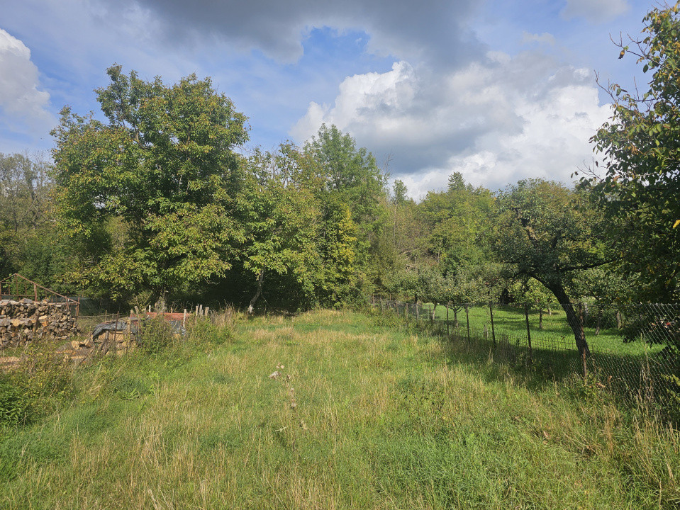 Casă de vacanță în roșu + 6400 mp teren