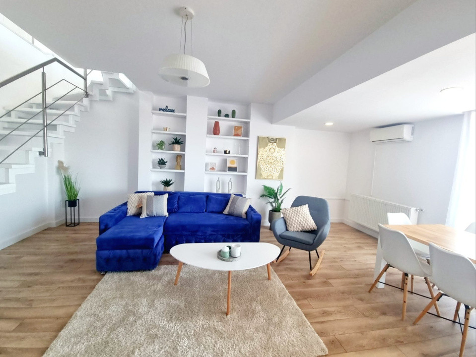 Penthouse superb pe 2 nivele, panoramă, Buna ziua - 160 mp