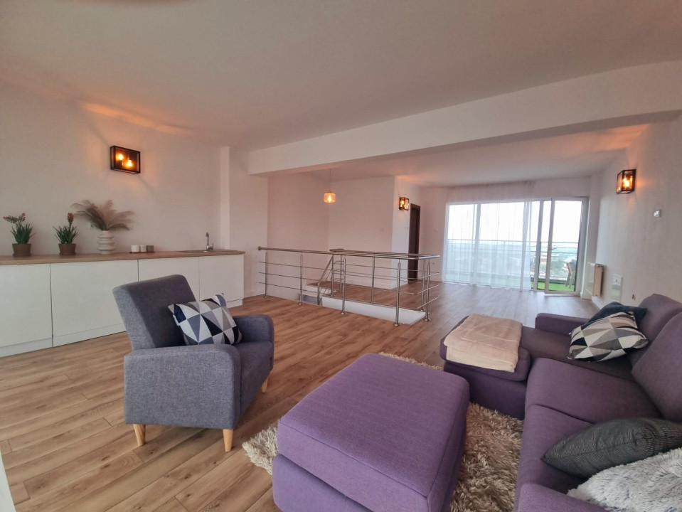 Penthouse superb pe 2 nivele, panoramă, Buna ziua - 160 mp