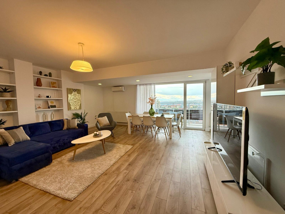 Penthouse superb pe 2 nivele, panoramă, Buna ziua - 160 mp