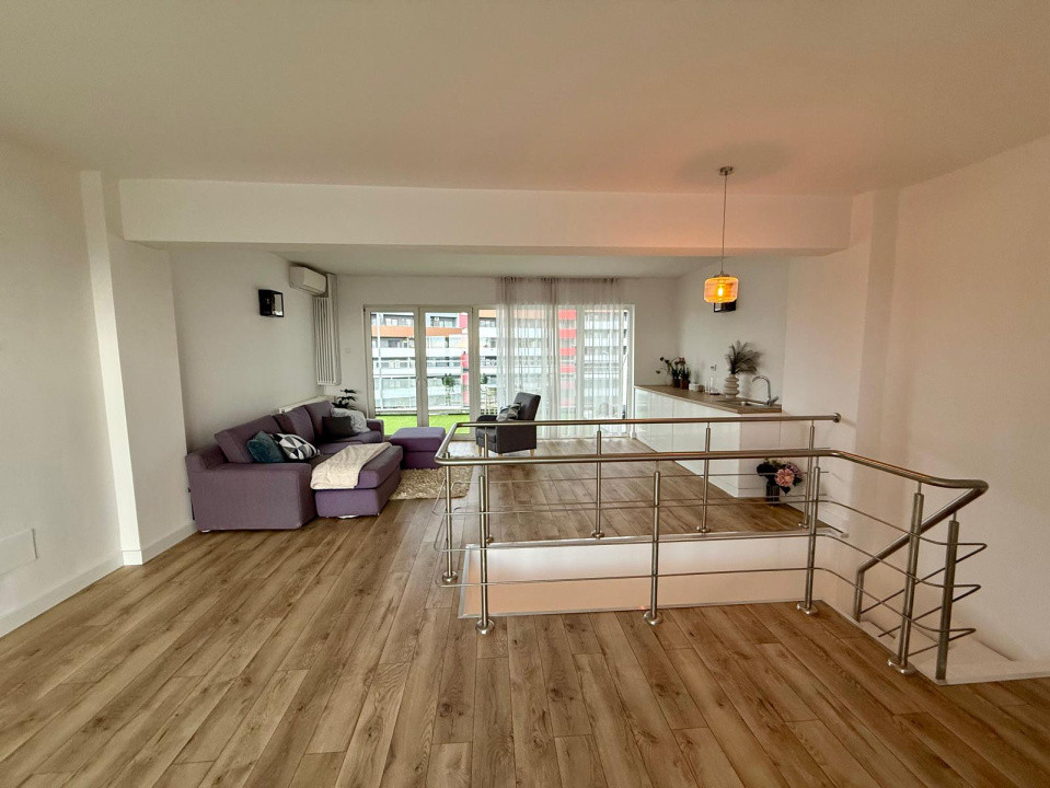 Penthouse superb pe 2 nivele, panoramă, Buna ziua - 160 mp