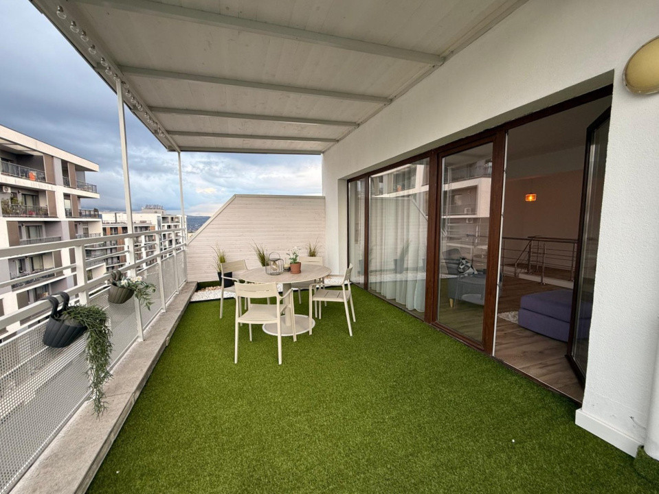 Penthouse superb pe 2 nivele, panoramă, Buna ziua - 160 mp