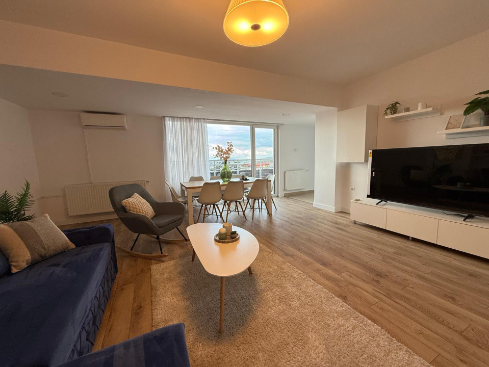 Penthouse superb pe 2 nivele, panoramă, Buna ziua - 160 mp