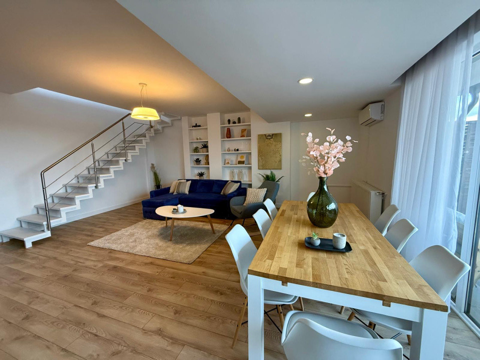 Penthouse superb pe 2 nivele, panoramă, Buna ziua - 160 mp