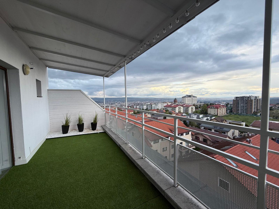 Penthouse superb pe 2 nivele, panoramă, Buna ziua - 160 mp