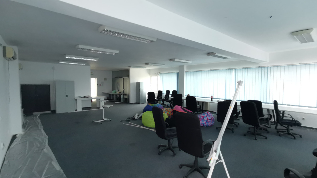 Închiriere spațiu de birouri, zonă Centrală, 140 mp. la 7.8Eur/mp.