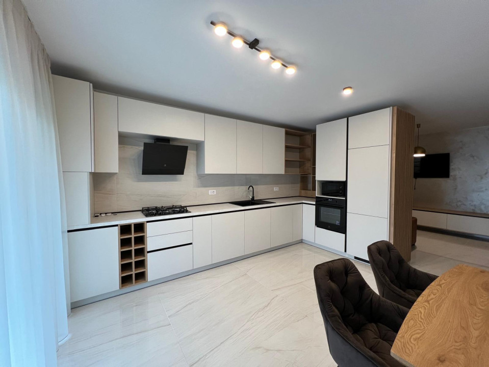Apartament 2 cam., ultrafinisat, Borhanci - Prima Inchiriere