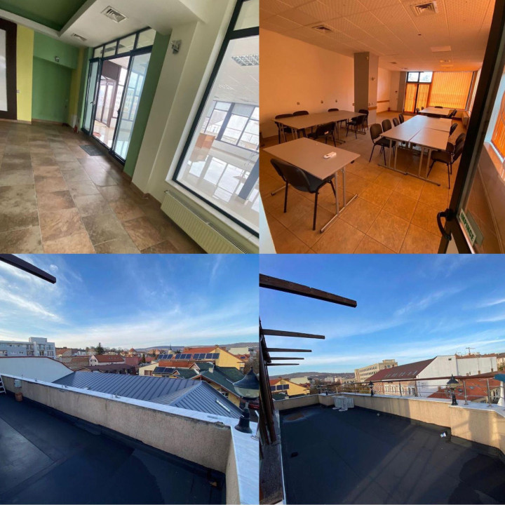 Închiriere clădire 750 mp. - birouri, alimentație publică, 6000 EUR