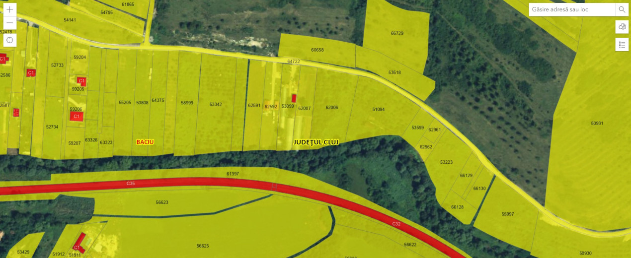 Teren construcții intravilan de 4700 mp, Baciu - Comision 0%