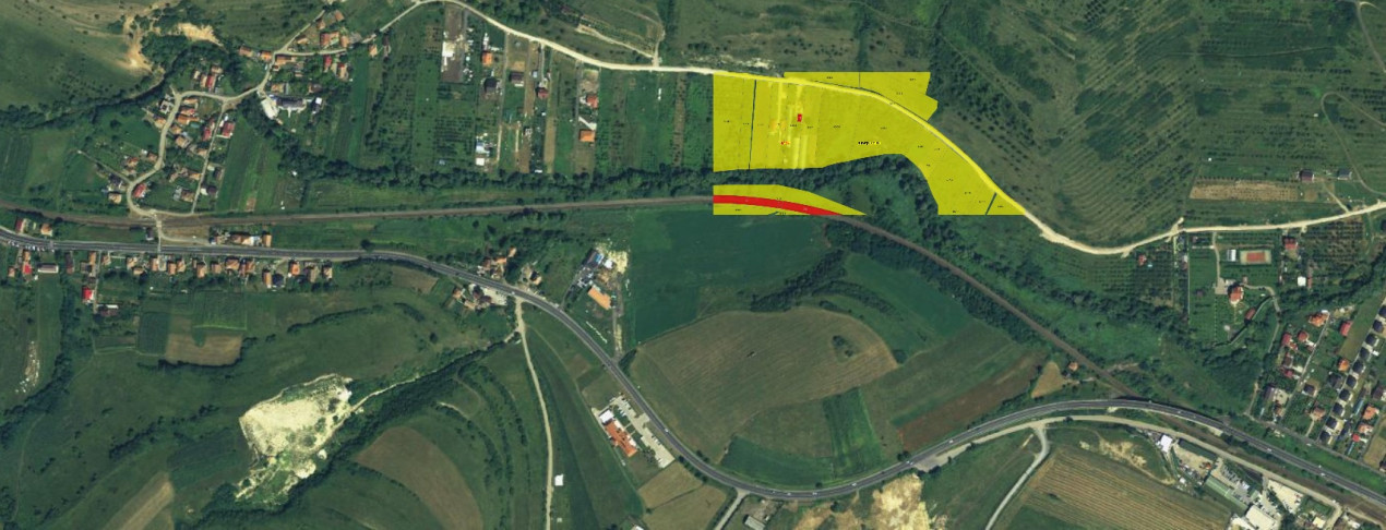 Teren construcții intravilan de 4700 mp, Baciu - Comision 0%