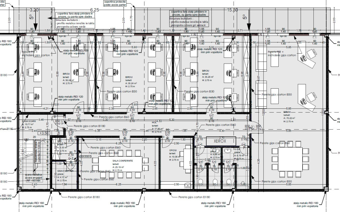  Hală ultramodernă centru logistic, depozitare + birouri 5,857 mp