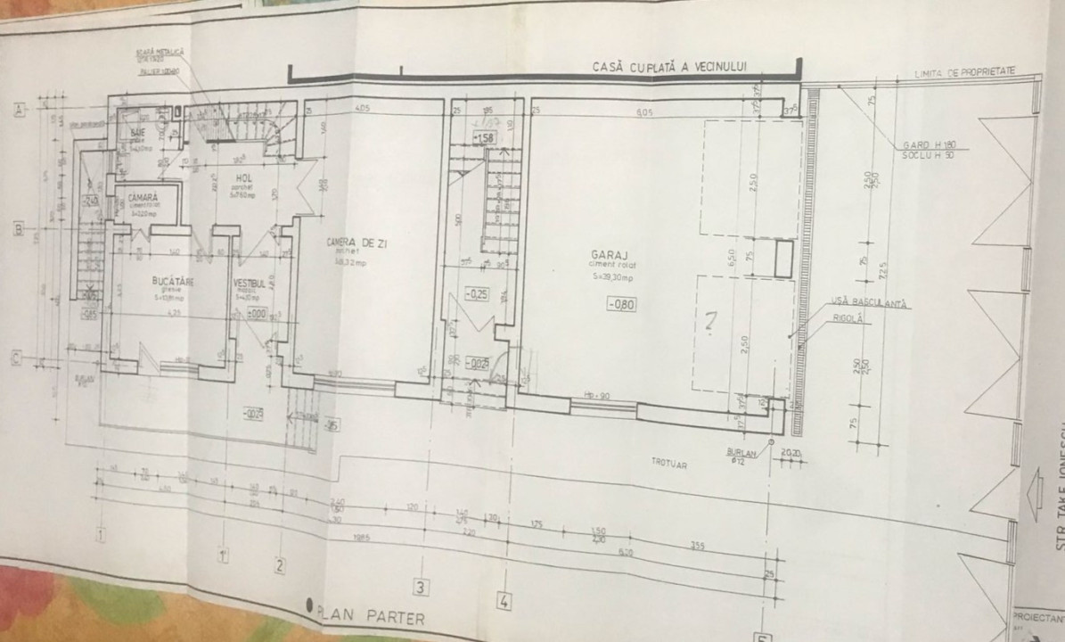 Vanzare casa + teren 800 mp. cartierul Gheorgheni