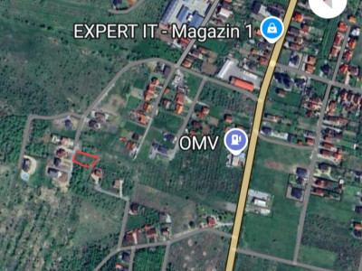Teren de vânzare 1000 mp cu autorizație de construcție 