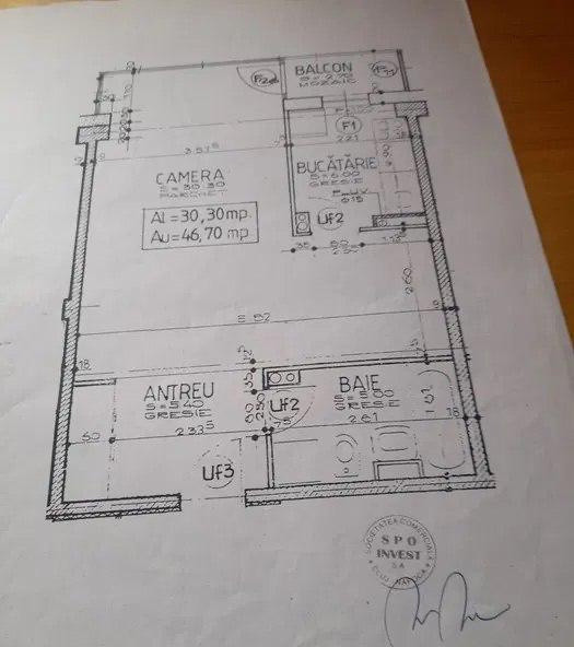 Ocazie! Vânzare apart. cu 1 cameră, 47 mp., Mărăști, 152000 Eur
