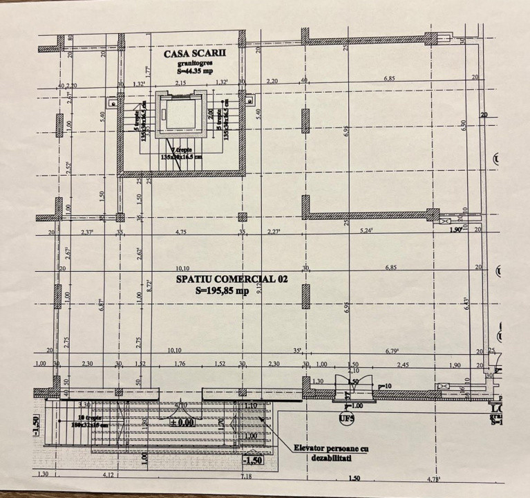 Vânzare spațiu comercial Mărăști zona FSEGA, 196 mp.