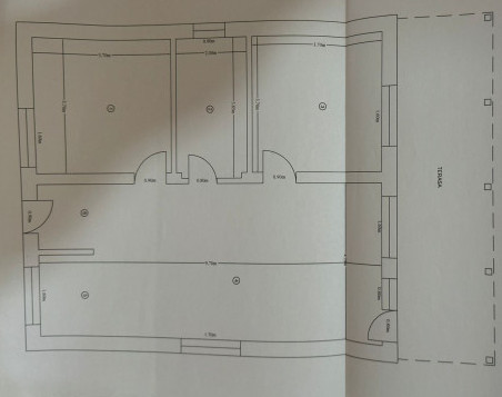 Casa plan Parter, 117mp+ 758mp teren, Cartier Brestei