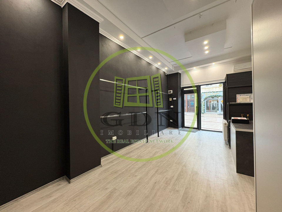 Spatiu comercial, parter + demisol, 51 mp, Zona Centrala