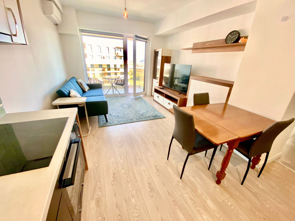 Apart 3 camere, decomandate, mobilat, utilat, loc de parcare, zona Prima Nufarul