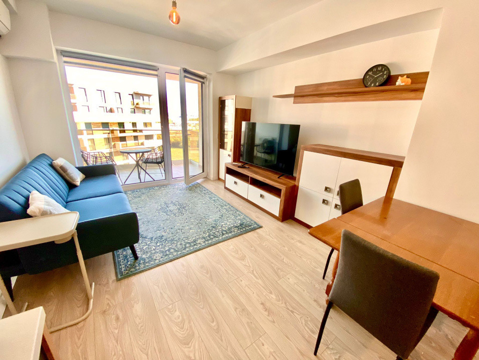 Apart 3 camere, decomandate, mobilat, utilat, loc de parcare, zona Prima Nufarul