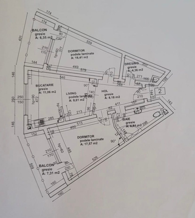 Apart.3 camere decomandate, 88 mp utili, parter înalt, Cartierul Soarelui, Oncea