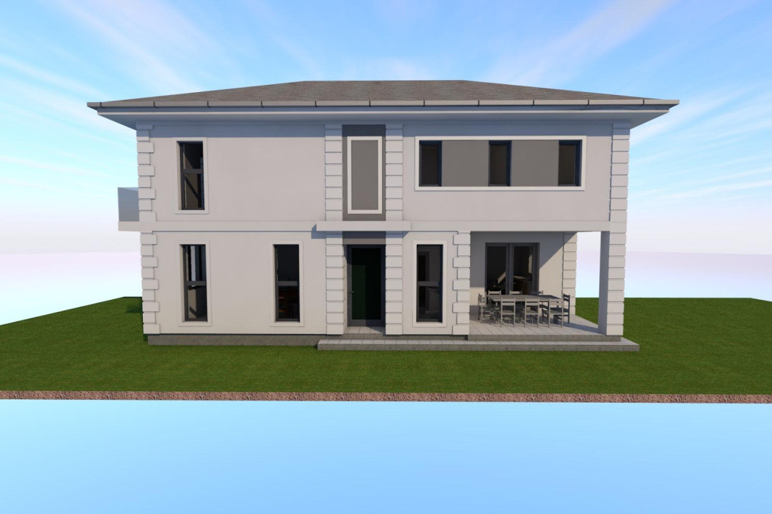 Casa moderna individuala de vanzare Vestem 