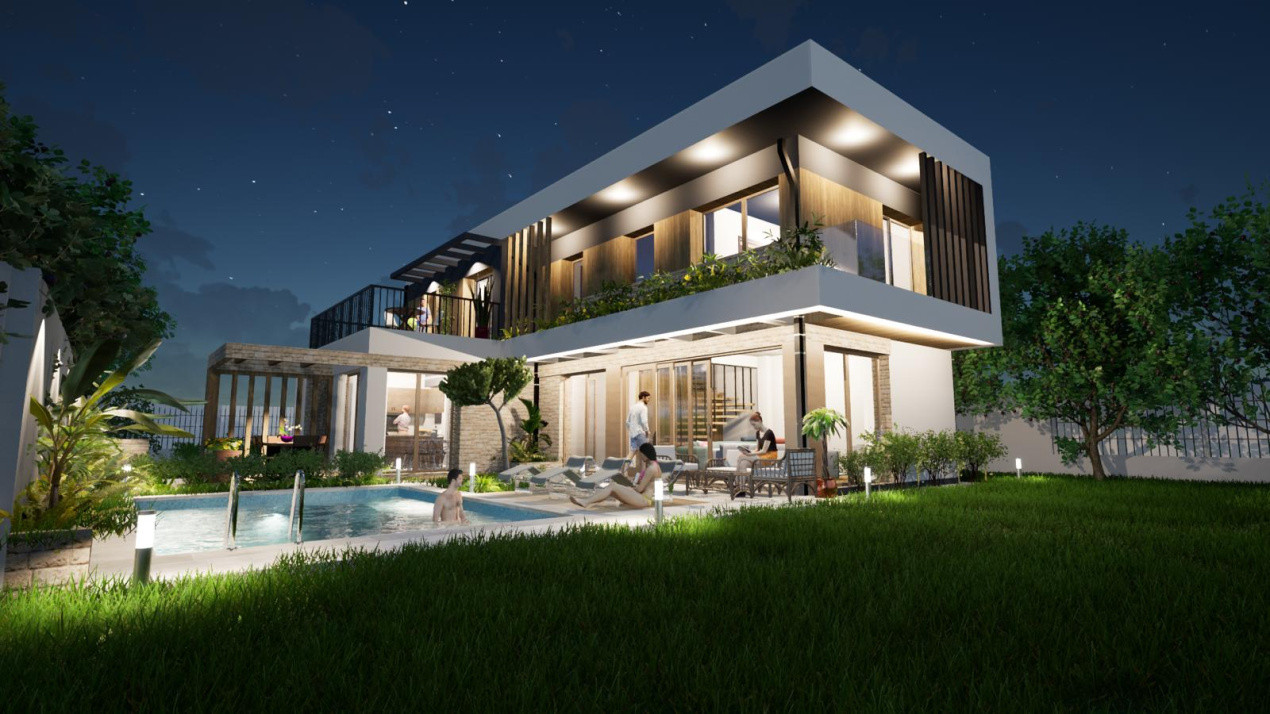 Vilă premium cu piscină, preț promoțional – 130 mp, Sannicoara,Apahida