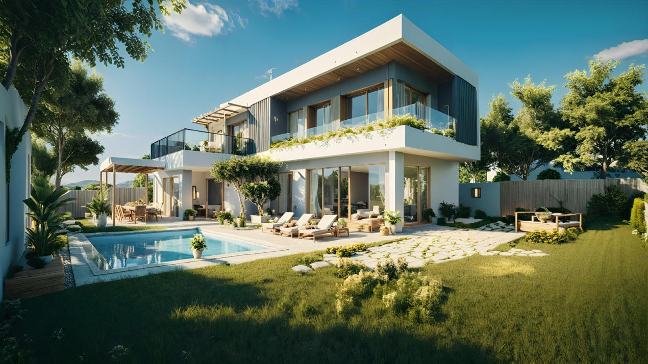 Vilă premium cu piscină, preț promoțional – 130 mp, Sannicoara,Apahida