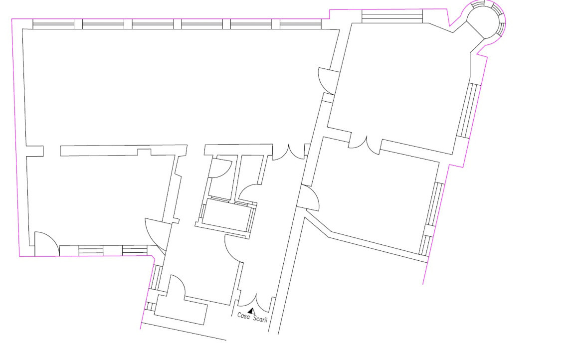 Închiriere birou ultracentral 230 mp. - 2300 EUR+TVA