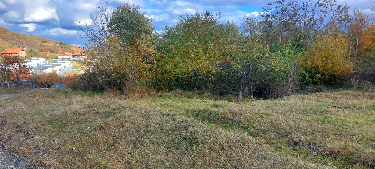 Teren intravilan 1100mp deschidere la drum, de vanzare in Cisnadioara