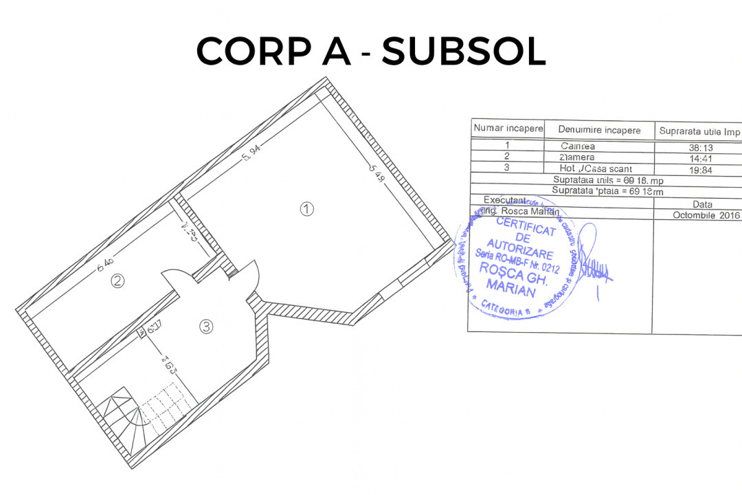 COMISION 0% CUMPĂRĂTOR! CLĂDIRE BIROURI CENTRU, INCHIRIATĂ 100%, ROI: 8,2%/AN! 