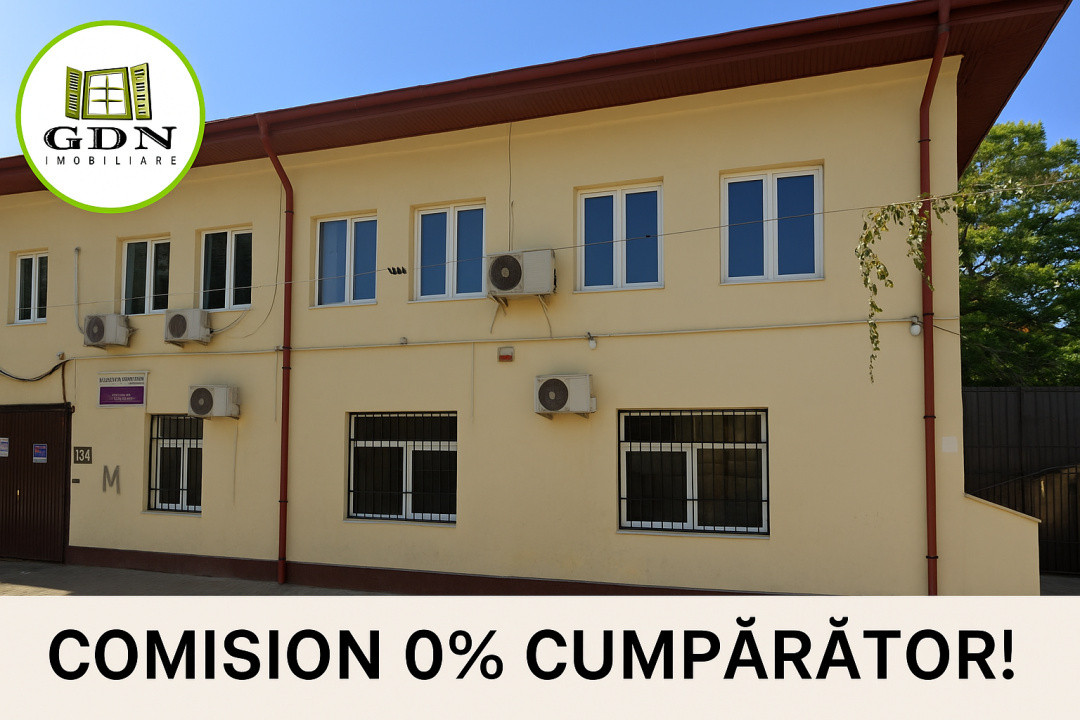 COMISION 0% CUMPĂRĂTOR! CLĂDIRE BIROURI CENTRU, INCHIRIATĂ 100%, ROI: 8,2%/AN! 