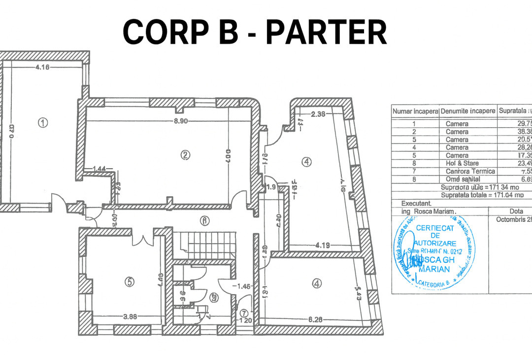 COMISION 0% CUMPĂRĂTOR! CLĂDIRE BIROURI CENTRU, INCHIRIATĂ 100%, ROI: 8,2%/AN! 