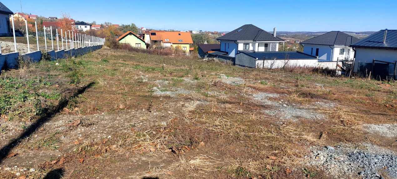 Teren Intravilan  2000mp, cu utilitati (P+E /M), spre vanzare in Daia Sibiu