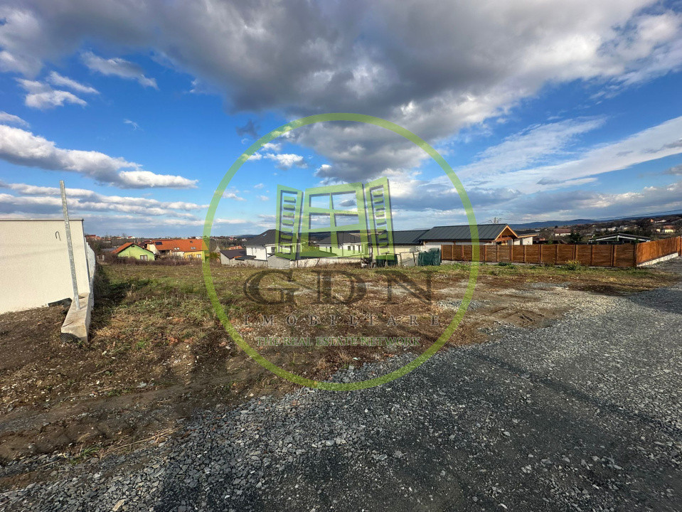 Teren Intravilan  2000mp, cu utilitati (P+E /M), spre vanzare in Daia Noua-Sibiu