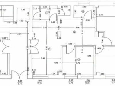 Cabinete Medicale, 225 mp, 14 incaperi, Cartier 1 Mai, Zona Medicina Veche