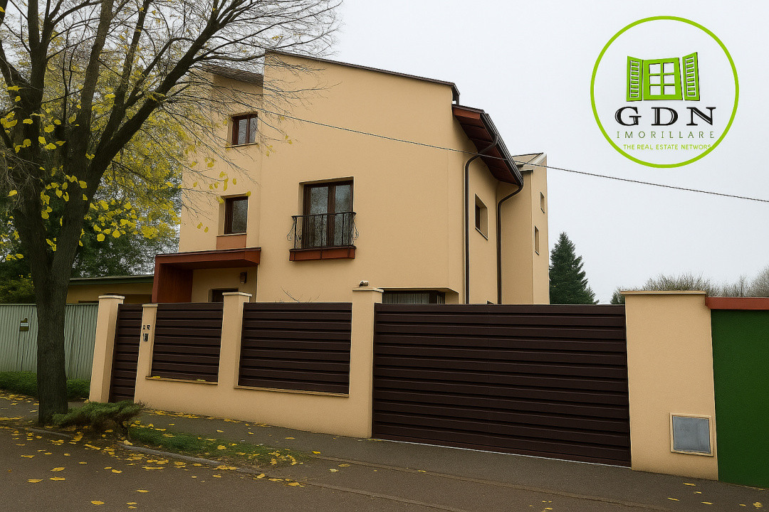 Vilă individuală, Bucureștii Noi! Lângă metrou, finisată și mobilată! 