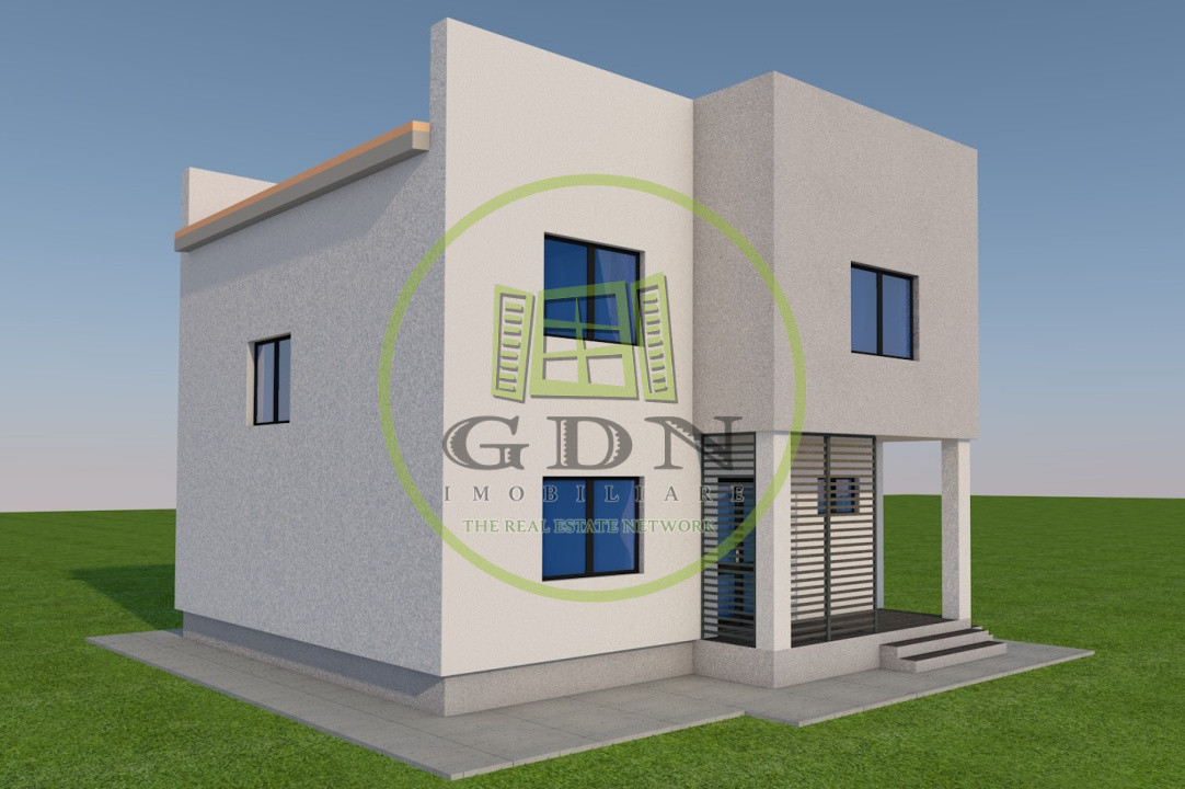 Casa P+1, 613 MP teren, 120 MP utili, comuna Malu Mare, zona Selgros