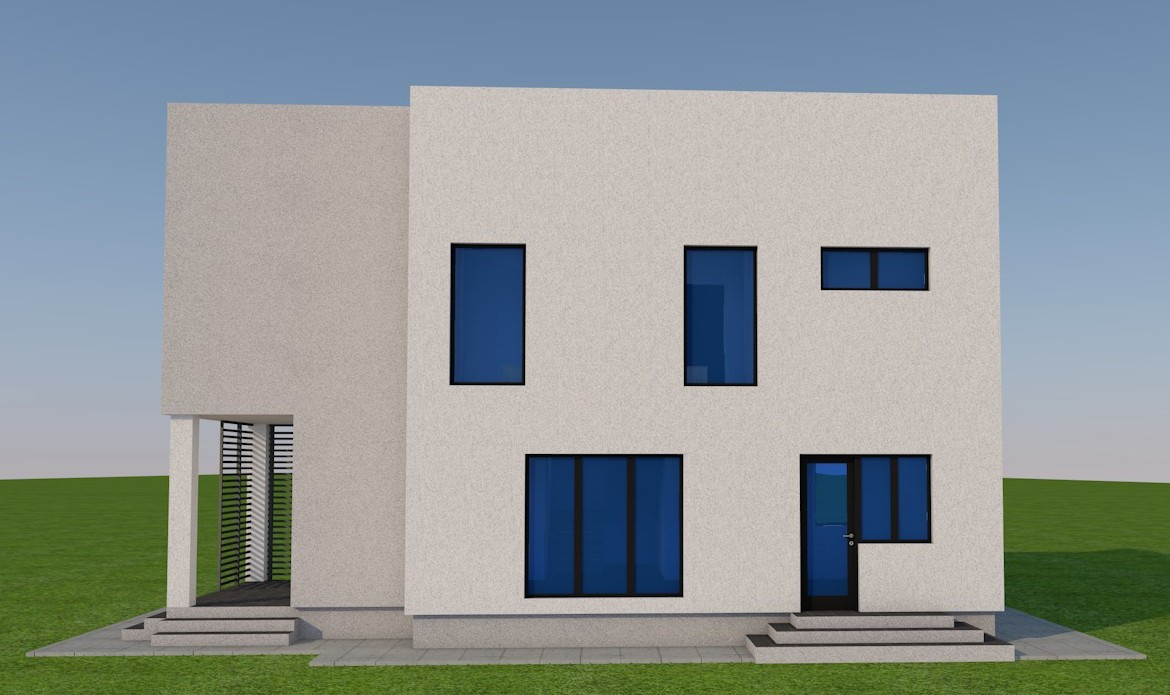 Casa P+1, 341 MP teren, 120 MP utili, comuna Malu Mare, zona Selgros