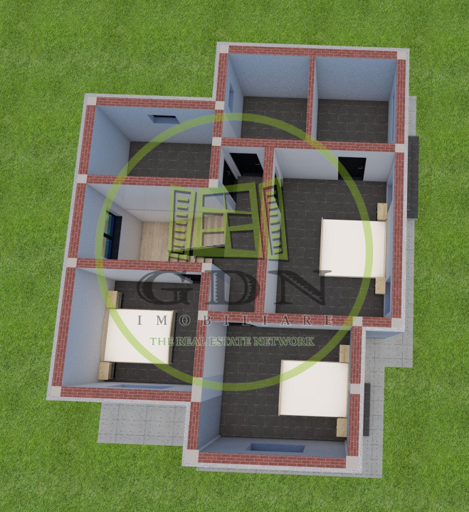 Casa P+1, 341 MP teren, 120 MP utili, comuna Malu Mare, zona Selgros