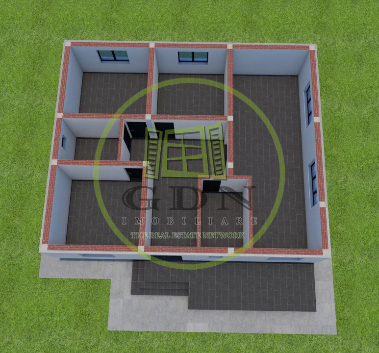 Casa parter, 306 MP teren, 101 MP utili, comuna Malu Mare, zona Selgros